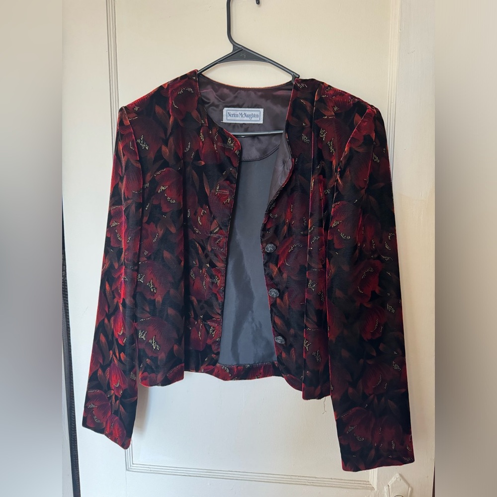 Velvet jacket